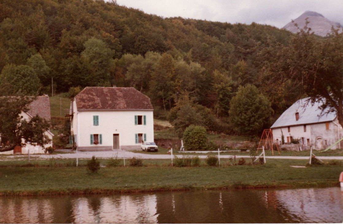 La ferme au bord du lac dans les années 70