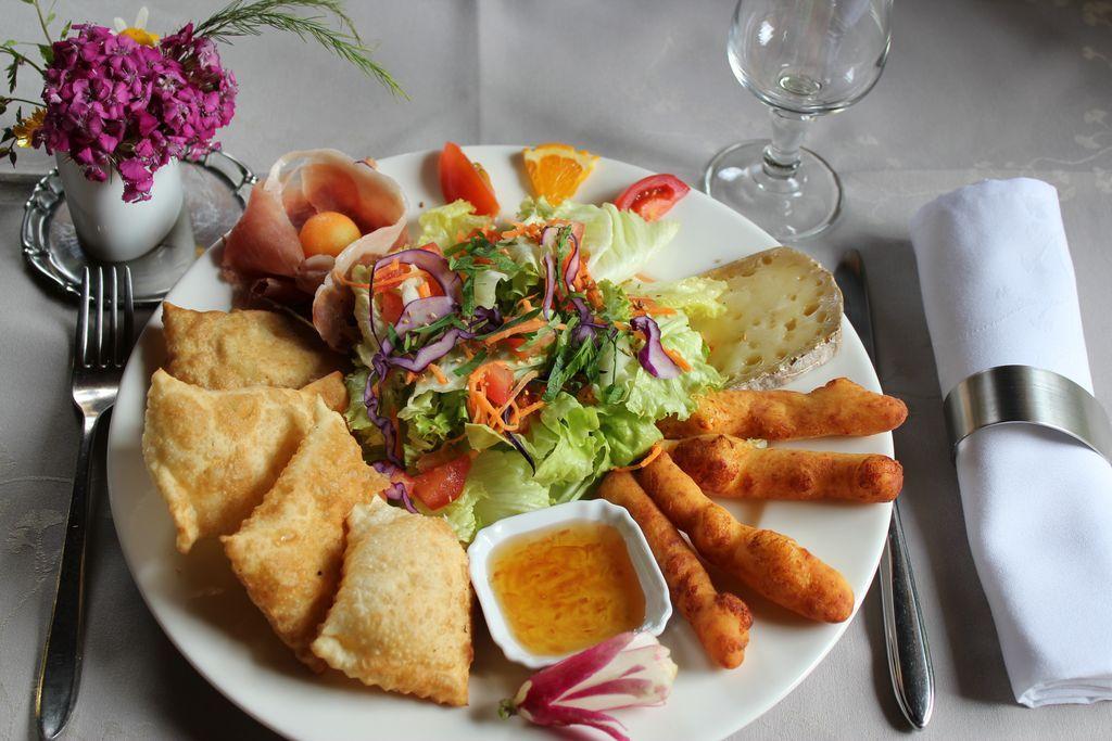 Plat traditionnel à La Neyrette